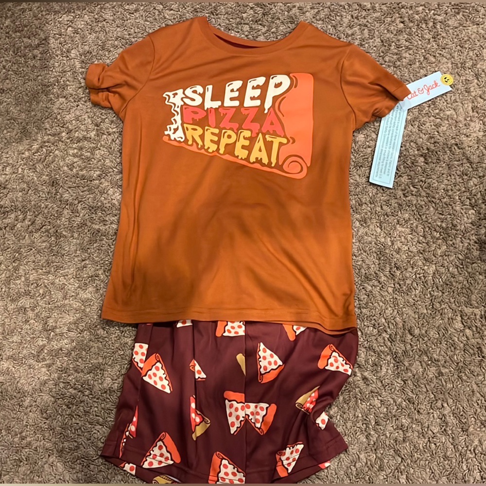 Cat and Jack pajamas set. Medium 8/10. New with tags.